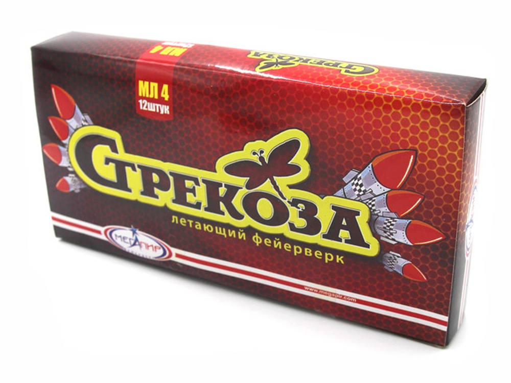 Летающий фейерверк "Стрекоза" 1/12