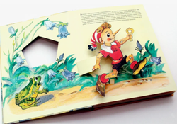 Приключения Буратино, или Золотой ключик. Толстой А.Н. Самая удивительная книга с объемными картинками