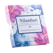 Шоколад Nilambari Веганский горький без сахара, 65 г