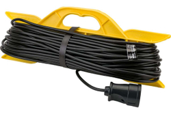 Удлинитель на рамке Stayer MF 207, 50 м, 2200 Вт, 1 гнездо, ПВС 2х0,75 мм2, 55018-50_z01