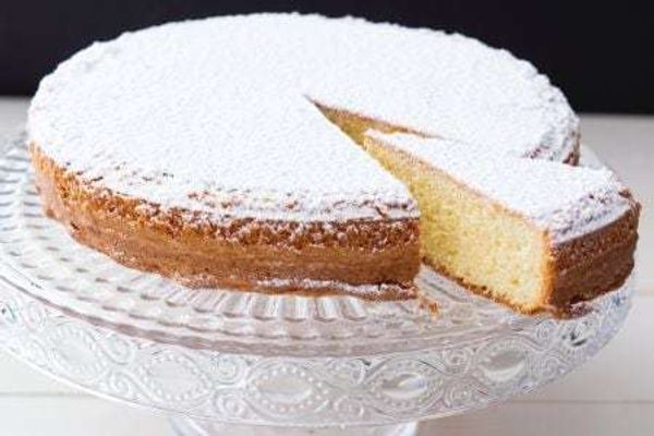 Бисквитный пирог Парадиз, райский итальянский рецепт