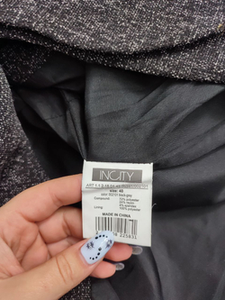 Жакет Incity серый 40 размер