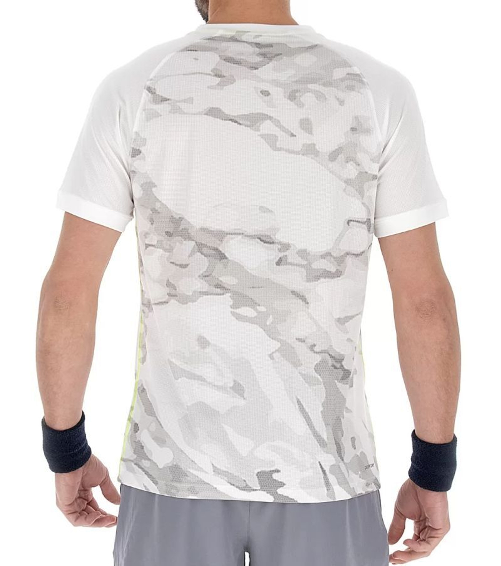 Теннисная футболка Lotto Tech II D1 T-Shirt - White