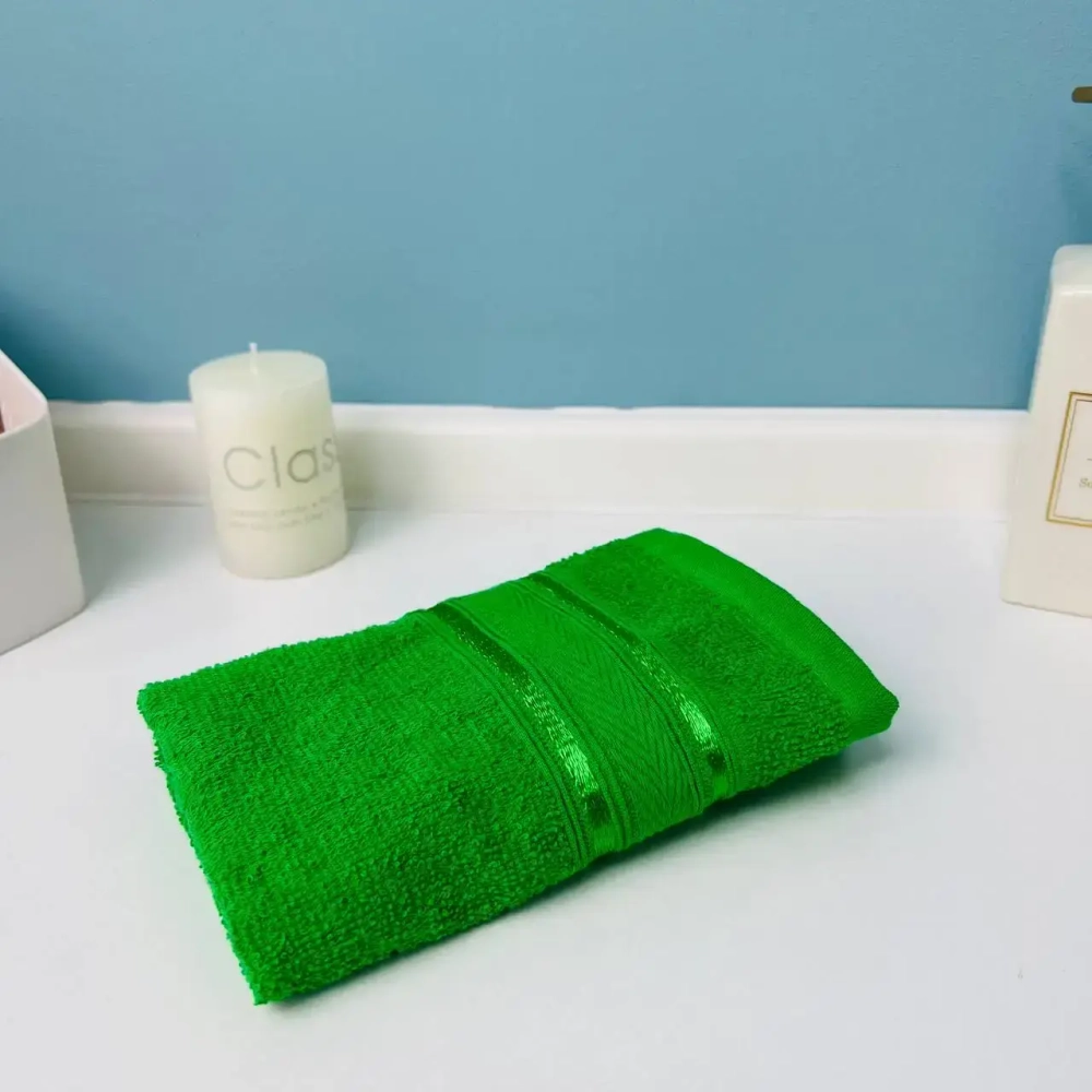 Полотенце махровое 30*50см «Comfort» цвет нефритовый 06-045, плотность 300гр/м2 TJ