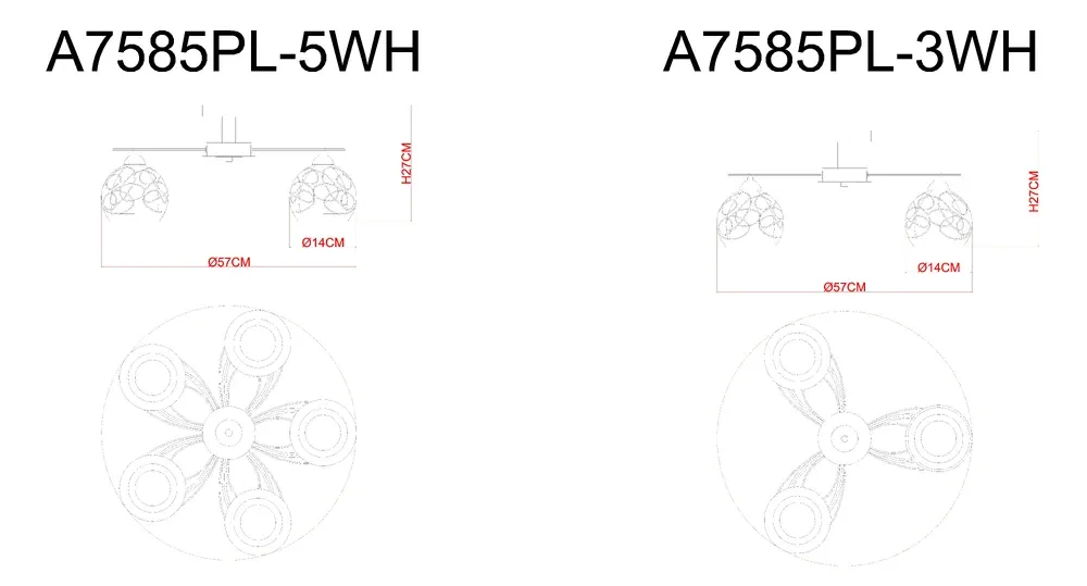 Потолочная люстра Arte Lamp