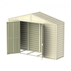 Сарай-хозблок пластиковый для дачи SidePro (84,6*318,7*233,2 см)