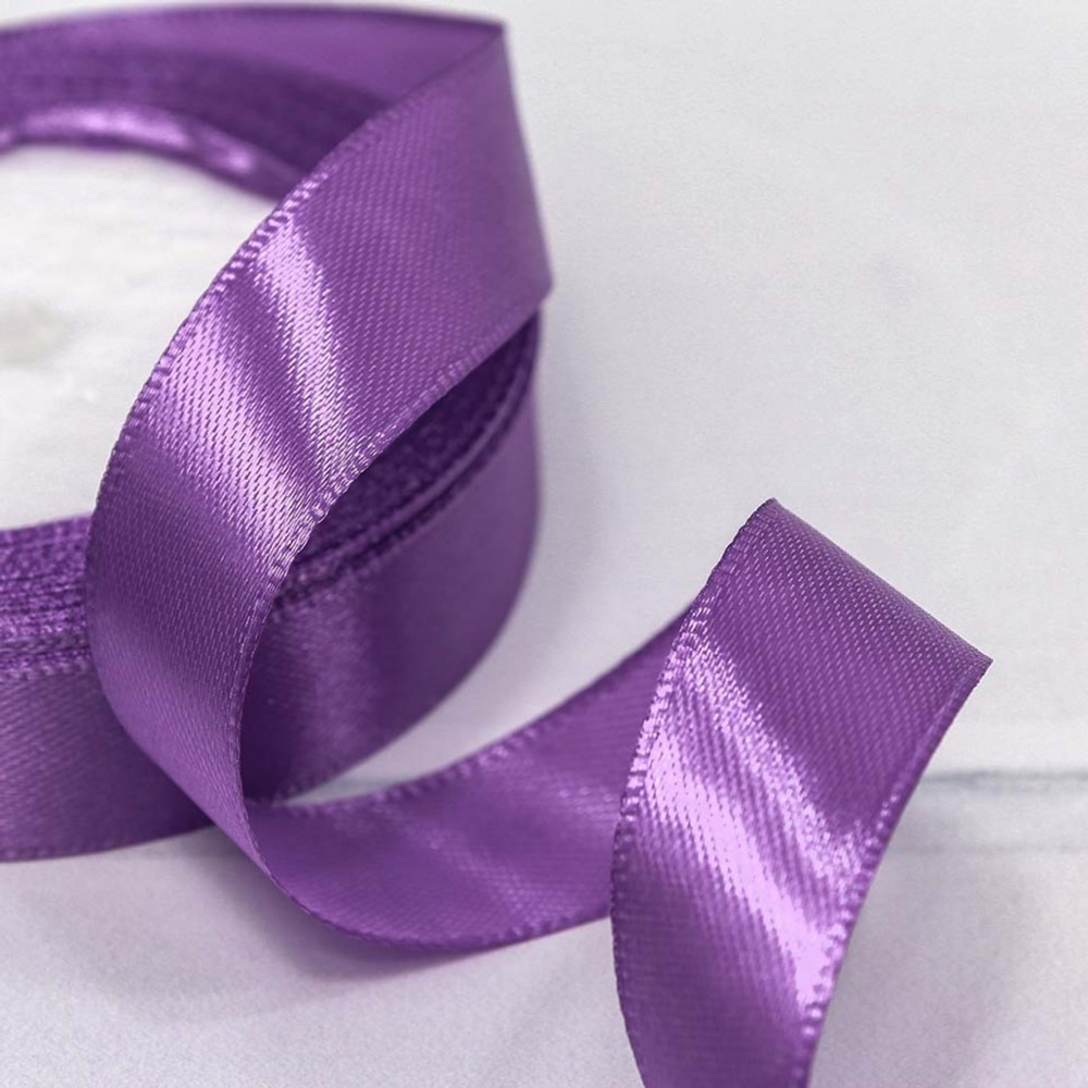 Лента Атласная 2см х 28м Сатин (Фиолетовый)