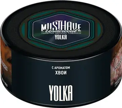 М. Табак для кальяна Must Have Yolka (Хвоя) 125гр