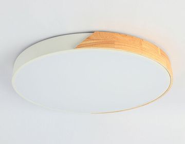 Потолочный светодиодный светильник 45W 5000K FZ1301 WH/LW белый/светлое дерево Orbital Design Ambrella