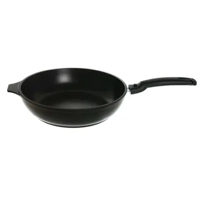 Сковорода 22см литой алюминий со съемной ручкой КМ-с222а