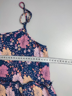 Сарафан с цветочным принтом 46-48 размер