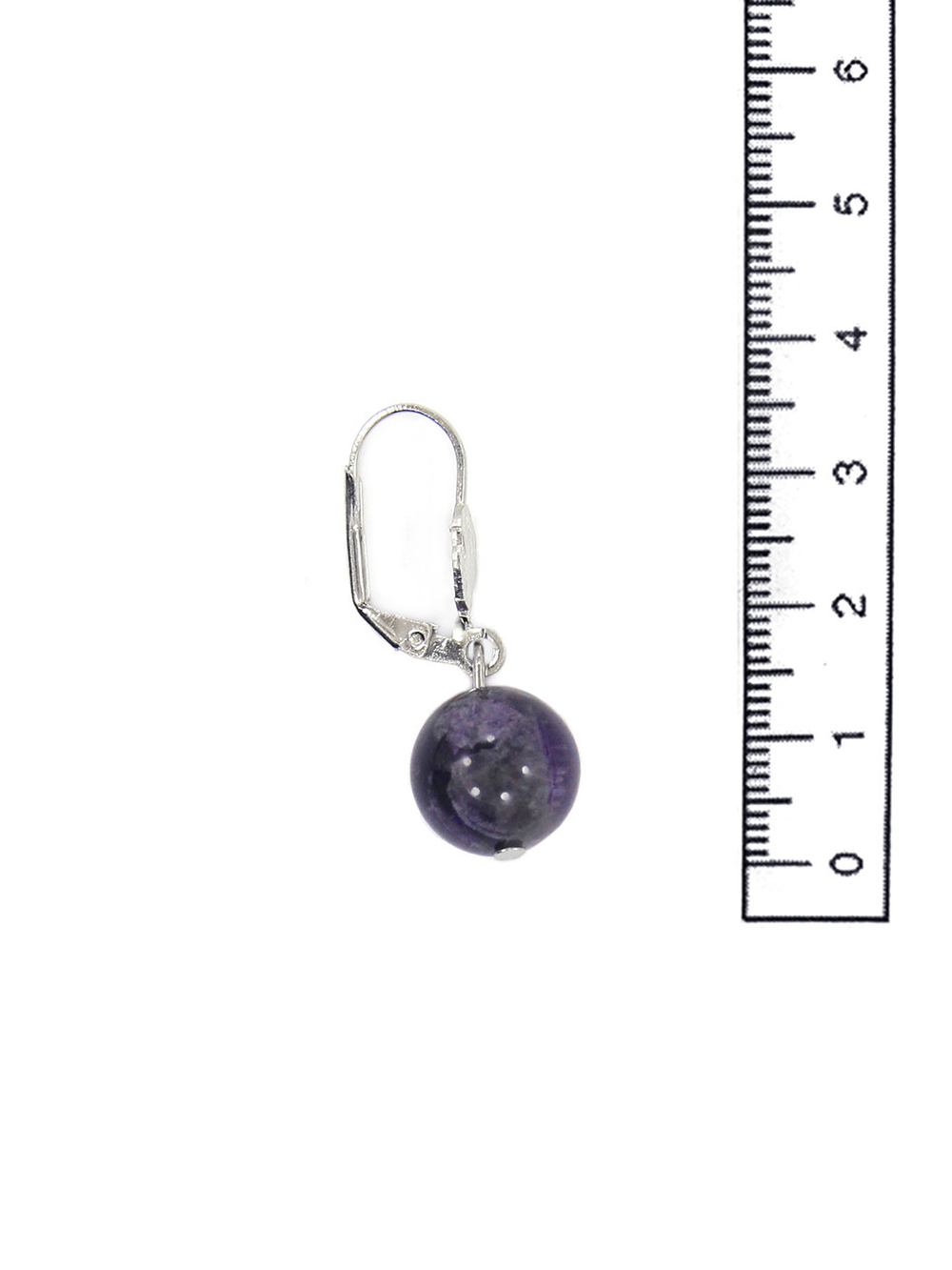 Серьги из аметиста amse001-12