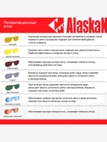 Поляризационные очки Alaskan AG31-10 Chilkoot brown, для водителя, рыбака, спортсменов