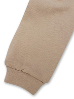 Костюм для девочек (свитшот, шорты) бежевый, р.104 (MINAKU)