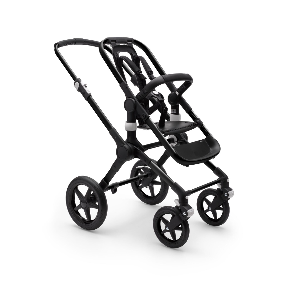 Коляска 2 в 1 Bugaboo Fox 2 Mineral Complete Black/Washed Black, черный/черный