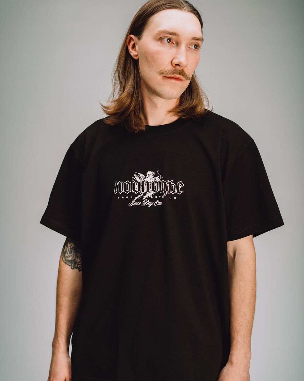 Футболка Подполье Маяк Reissue черная