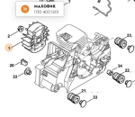 Маховик PJ18009 (1130 400 1201) бензопилы Stihl MS 180, MS 170