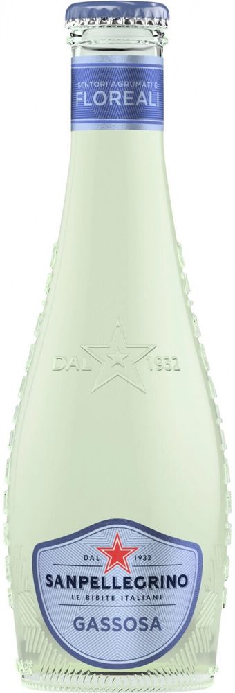 Газированный напиток Сан Пеллегрино Гассоса Флореали / San Pellegrino Gassosa Floreali 0.2 - стекло