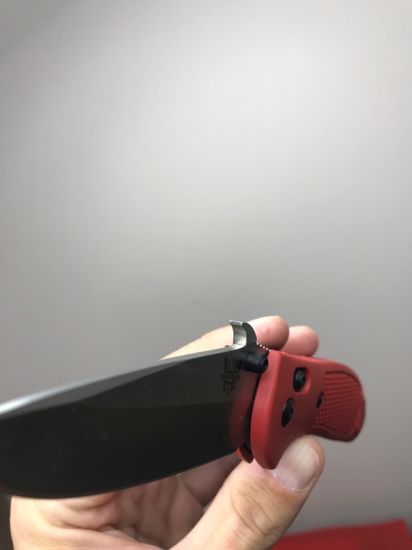 Сьемный титановый вейв для складных ножей (Сатин)