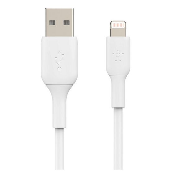 Кабель Belkin BoostCharge Lightning - USB-A 2 м (CAA001bt2MWH) White