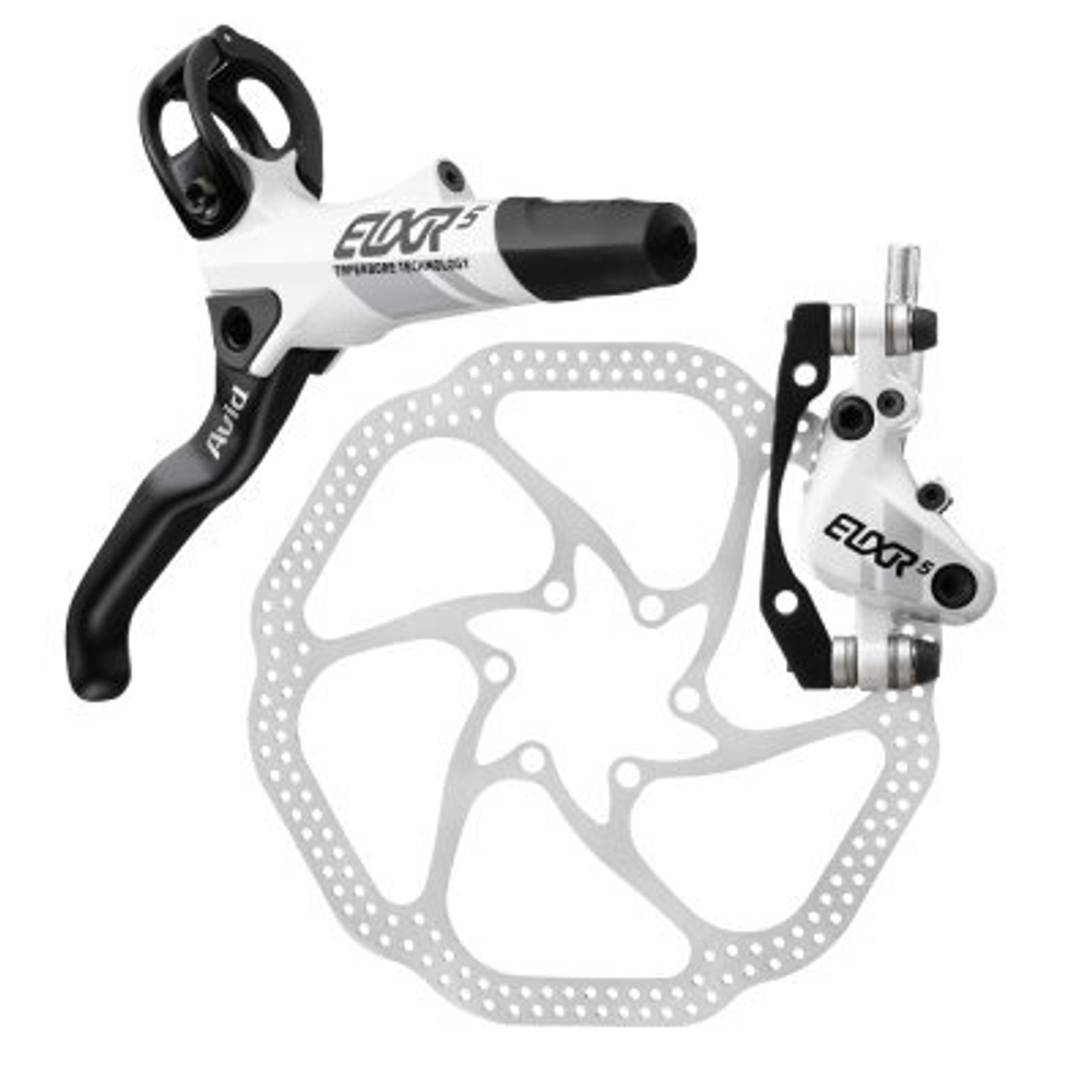 Тормоз дисковый Avid Elixir 5 Right Rear 180mm HS1 40I 1800mm Low, белый`2014 Артикул: 00.5018.006.0