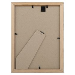 Фоторамка Image Art С18 10х15 деревянная из сосны, цвет орех, вставка стекло