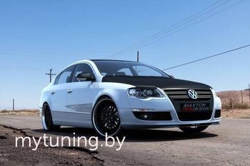 Сплитер переднего бампера для VW Passat B6