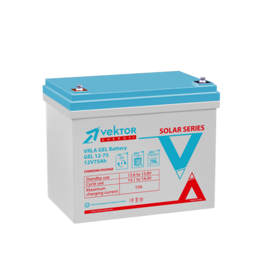 Аккумулятор  VEKTOR ENERGY GEL 12-75