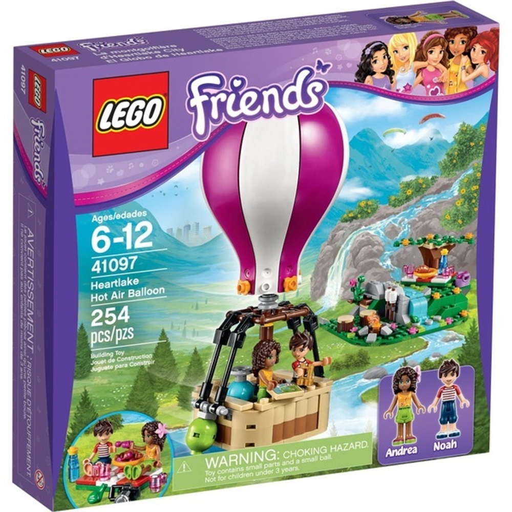 Конструктор LEGO Friends 41097 Воздушный шар, 254 детали и 2 мини-фигурки