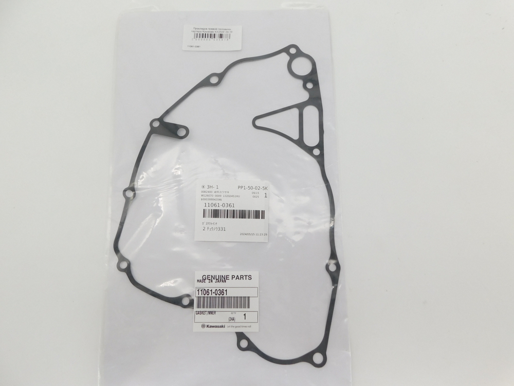 Прокладка правой половины картера Kawasaki KX250F 09-16 11061-0361