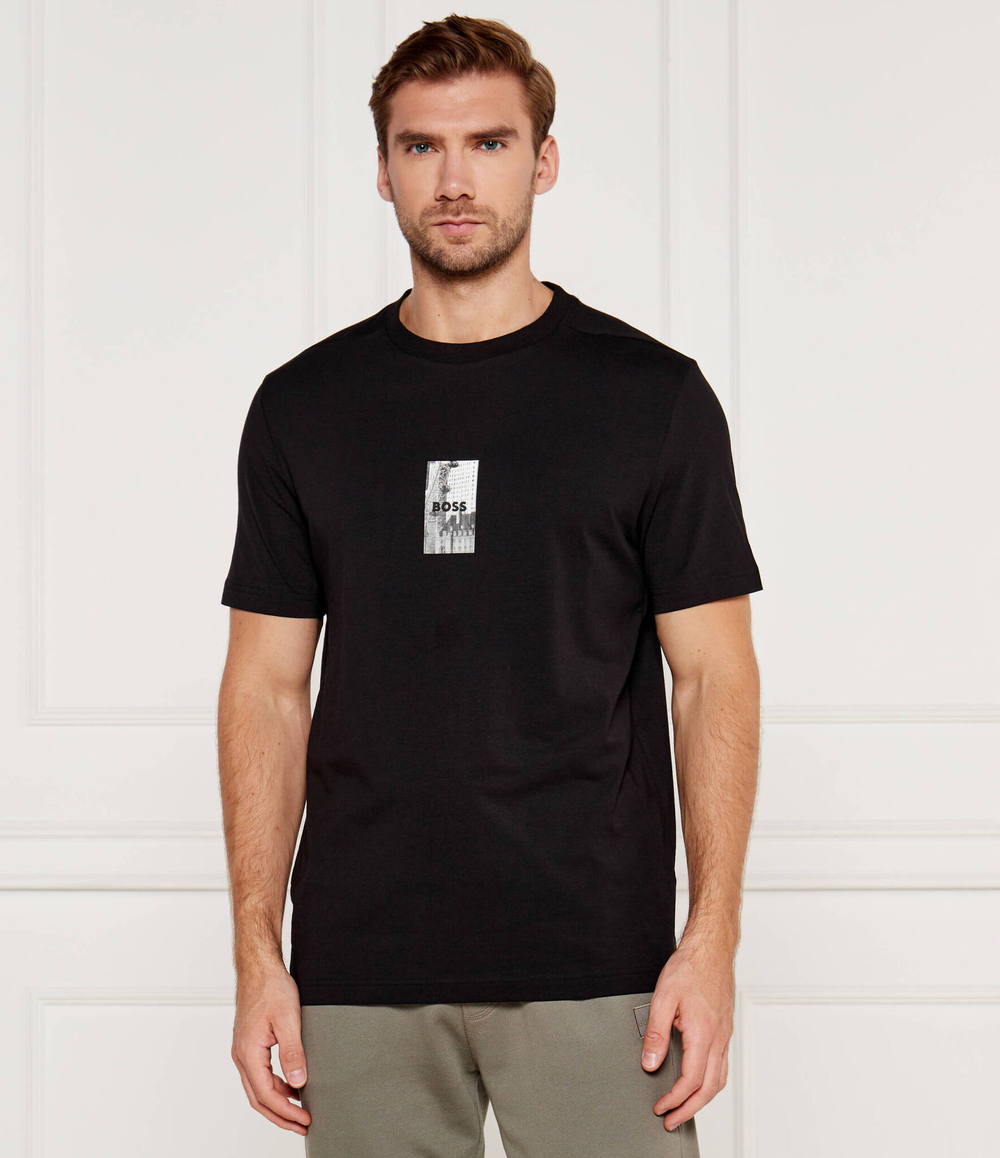 Футболка Tee 4 BOSS GREEN - черный(50532427)