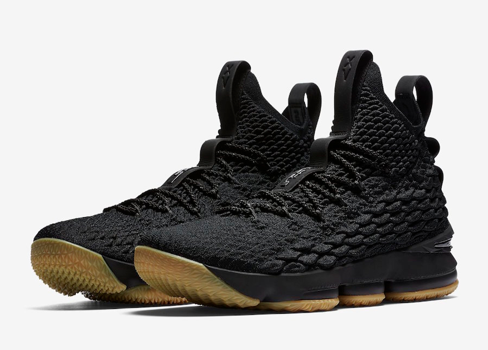 Заказать Nike LeBron 15 Black Gum