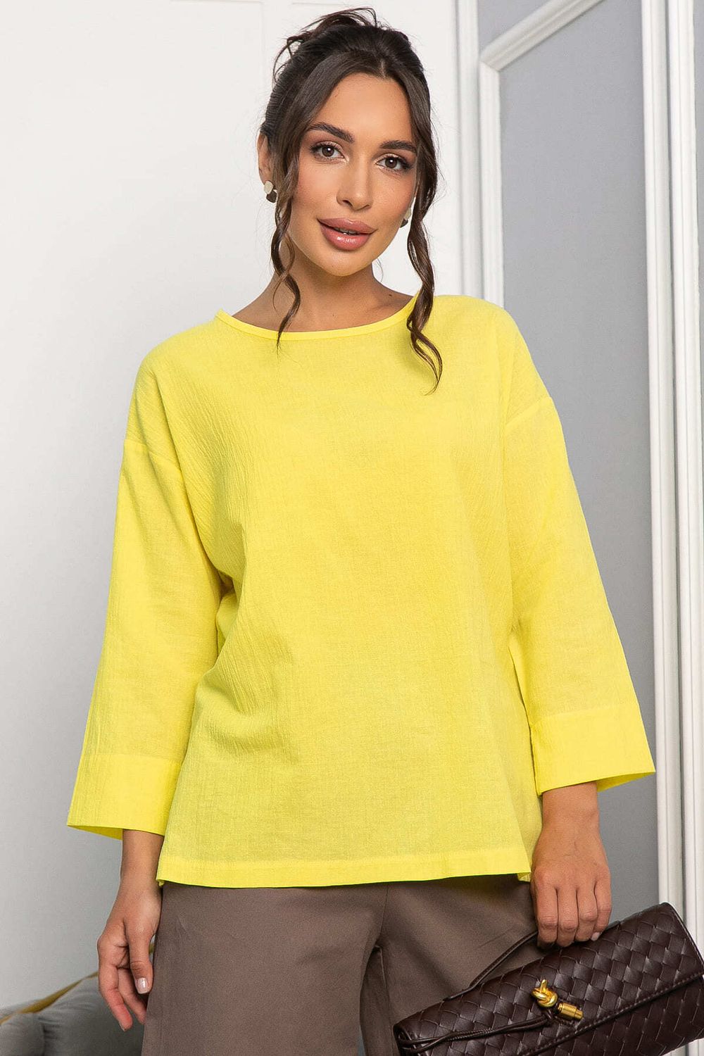 Лонгслив Пляж (желтый) Б13988-25М LT Collection