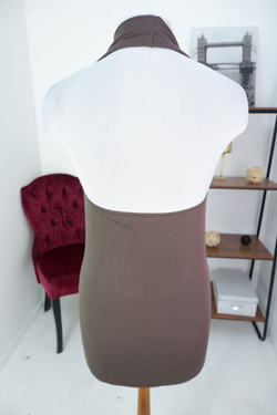 Блузка-туника с открытой спиной 42-46 размер