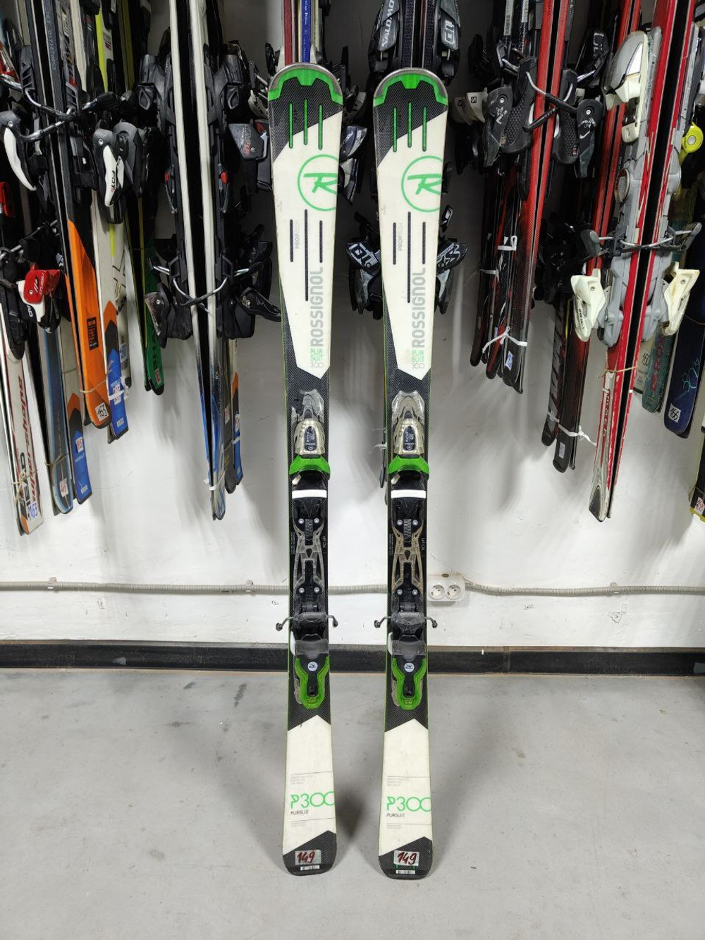 Горные лыжи Rossignol Pursuit 300 с креплениями размер 149