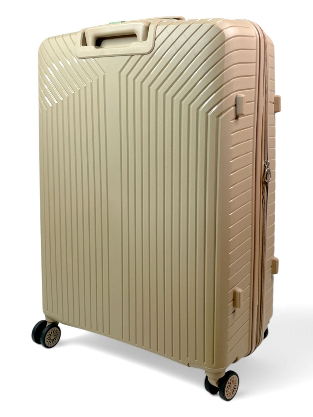 Большой чемодан Mironpan 11272, Бежевый, XL
