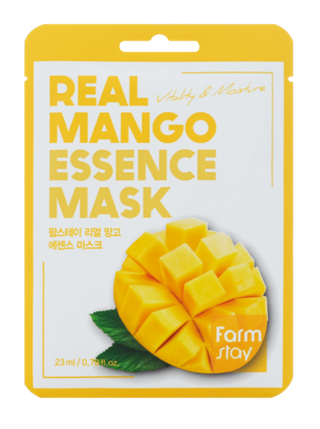 Тканевая маска с экстрактом манго FARMSTAY Real Mango Essence Mask