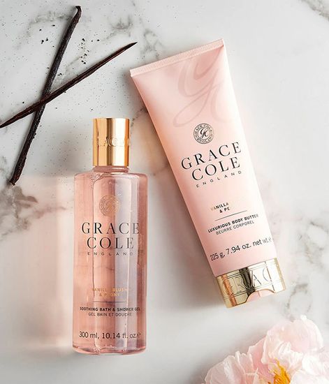 Ваниль и пион масло для тела, Grace Cole