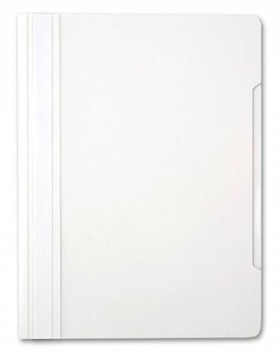 Скоросшиватель А4 БЮРОКРАТ 0.16мм пластик -PS20wh белый