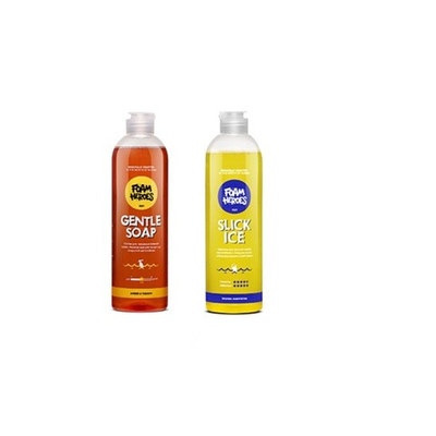 Набор для двухфазной мойкиGentle Soap Amber & Tabaco + Slick Ice Zippy