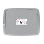 ПОДСТАВКА ПОД МИСКУ ДЛЯ ЖИВОТНЫХ LUCKY PET 33*26СМ (Серый)