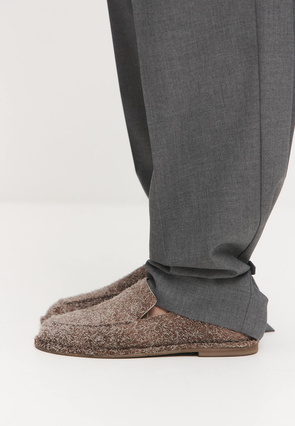 Лоферы // Ivana // Tobacco // Fluffy