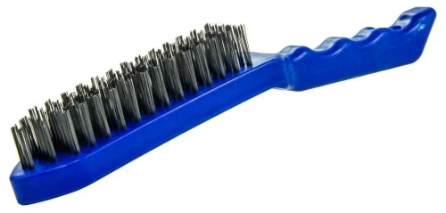 ЩЕТКА ПО МЕТАЛЛУ С ПЛАСТ. РУЧКОЙ 6-ряд(уп. 12 шт.
