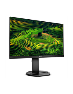 Монитор 23,8" Philips 241B8QJEB 1920x1080 IPS LED 16:9 5ms VGA DVI HDMI DP 2*USB3.0 2*USB2.0 50M:1 178/178 250cd HAS Pivot Tilt Swivel Speakers Black (241B8QJEB/00)