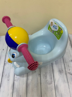 Горшок-игрушка "Зайчик" арт. LA2710 ПЛАСТИК ЦЕНТР