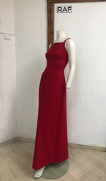 Платье на выпускной длиной в пол бордовое с болеро ( длинный рукав )