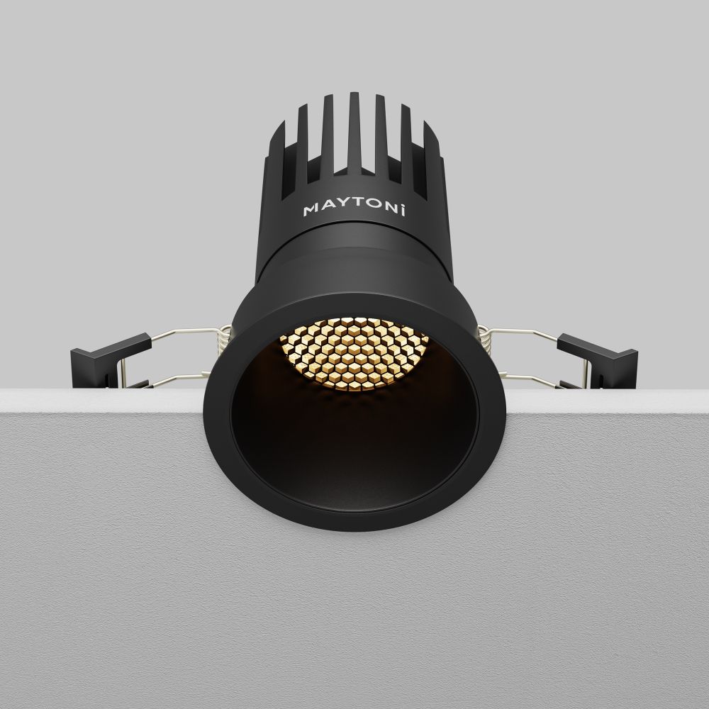 Светильник встраиваемый светодиодный Maytoni   DL118-15W-2.7K-B