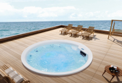 Большой круглый спа-бассейн Victoria Star VS-PC304 для круглогодичного использования