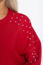Свитшот Бьянка (красный) Б12368-1 LT Collection
