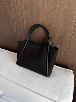 Сумка из натуральной замши